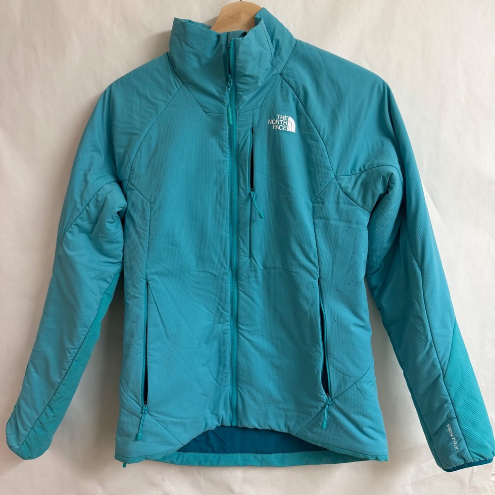 The North Face Flight Ventrix Teal Quilted Insulated Jacket Womens S Gorpcore